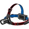 W WONDER FULL ENERGY - Torcia frontale 500 lumen, IP44, 5 modalità di illuminazione, inclinazione regolabile fino a 45°, ricaricabile. Perfetto per tutte le attività notturne.