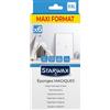 STARWAX - Spugnette magiche - Rimuovere immediatamente le macchie - Non graffiare - Facile da pulire - Formato maxi - Molte superfici - Confezione da 6