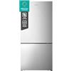 Hisense RB650N4ACE Frigorifero Combinato Total No Frost, Inox, 185x60cm, Classe E, 300L