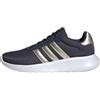 adidas Lite Racer 3.0 Shoes, Scarpe da corsa Donna, Core Black Core Black Iron Metallic, 43 1/3 EU