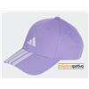 adidas CAPPELLINO CAPPELLO ADIDAS 3-STRIPES NEW LOGO BASEBALL JP0390 col. lilla/bianco