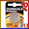Duracell 10 PILE DURACELL LITHIUM CR2430 3v CR 2430 LITIO DL2430 Pila Batterie batteria