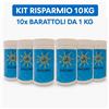 Aquavant Fluidra Aquavant Cloro Shock Dicloro Granulare 10 kg Kit Risparmio 10 Barattoli da 1 kg