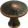 Hickory Hardware P2170-OBH - Pomello per artigiani, in bronzo lucidato a olio, 3,8 cm