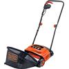 BLACK+DECKER BLACK+ DEKER ARIEGGIATORE - Larghezza Raccolta 30 cm - Potenza 600 W - 3 Altezze di Raccolta. GD300-QS