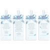 Mareli Kit 4 Bomboniere Segnalibro Segnaposto cartoncino cm 7,5x10 con con 4 frasi diverse personalizzabile con il nome del festeggiao e la data dell' evento fiocco e raso per appendere, Battesimo celeste
