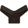 attwood 11201-1 - Archetto in gomma per rimorchio barca, 3 x 3 mm, con arresto a Y, colore: nero