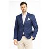 Brera Giacca blazer uomo 60 62 drop 4 elegante primavera estiva leggera Taglie Forti