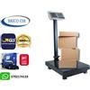 VEVOR Bilancia digitale elettronica professionale 300 Kg display bilancia industriale