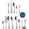 Villeroy & Boch, Mademoiselle, Servizio Posate Set 68 Pezzi, Acciaio