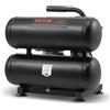 VEVOR Compressore d'Aria, Serbatoio in Acciaio 18 L Compressore d'Aria Senza Olio, Compressore Portatile Ultra Silenzioso da 80 dB per Riparazioni Auto, Gonfiaggio Pneumatici, Verniciatura a Spruzzo