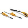 Stiga Multitool a Batteria SMT 100 AE Kit, Tagliasiepi e Potatore con Prolunga T