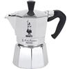 Bialetti Caffettiera Alluminio 1 Tazza MOKA EXPRESS Restyling Cromo satinato 0001161