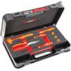 USAG - 098 3/8 Assortimento utensili isolati per messa in sicurezza auto ibride ed elettriche