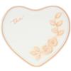 THUN - Piattino a forma di cuore - porcellana - Collezione Bomboniera - 100 ml - 14 x 12.6 cm