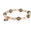 Gerba Bracciale Gerba Da donna 746 con pietre Quarzo faccettato, Agata fumè
