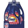 Dash Power + Extra Igienizzante, Detersivo Liquido Lavatrice, 4x23 Lavaggi, Pulizia Profonda Contro Sporco E Batteri, Pulizia Impeccabile