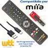 Superior TELECOMANDO UNIVERSALE per TV TELEVISIONE MIIA 4in1 PROGRAMMABILE