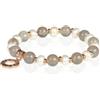 Gerba Bracciale Gerba Da donna 755 con pietre Agata fumè, perla e Argento