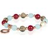 Gerba Bracciale Gerba Da donna 754 con pietre Quarzo, Agata, Argento