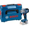 Bosch Professional 18V System Avvitatore a Massa Battente a Batteria Gds 18V-450 Pc (Coppia di Serraggio di 450 Nm, Coppia di Svitamento di 800 Nm, Modulo Bluetooth a Bassa Energia, in L-Boxx)