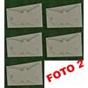 Senza marchio Stampo Farfalla decorazione parete stampo cemento falena intonaco gesso...