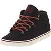 Globe Motley Mid Scarpe da Ginnastica Basse Uomo, Nero (Schwarz (black/antique/Fur)), 44.5 EU (10 UK)