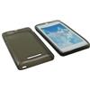 Cover per Sony Ericsson Xperia M C1905 - Silicone TPU Nero Fumè Trasparente