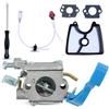 Adefol Kit Carburatore per Stihl Husqvarna 125B 125BVX 125BX, ADEFOL Ricambi Accessorio