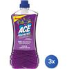 Ace 3x Ace Pavimenti 1000 Ml. Senza Candeggina Lavanda