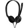 Epos Sennheiser PC 8 USB Auricolare Cablato A Padiglione Ufficio USB tipo A Nero