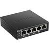 D-Link DGS-1005P/E switch di rete Non gestito Gigabit Ethernet (10/100/1000) Sup