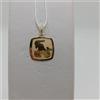 CIONDOLO MEDAGLIA SEGNO ZODIACALE CAPRICORNO IN ORO GIALLO 18KT 750 1 GRAMMI