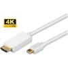 MicroConnect 4K Mini Displayport to HDMI Cable 3m incl. audio