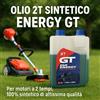 OLIO SINTETICO GT x MOTORI 2 TEMPI 2T CON ADDITIVATO LT. 1 e MISURATORE MISCELA