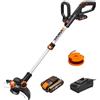 WORX WG163E.9 Decespugliatore Tagliabordi a Batteria, Diametro di Taglio 30 cm,