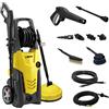LAVOR Planet Idropulitrice Acqua Fredda 170 Bar, Nero Giallo
