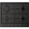 Candy Idea CHW6BRBB Nero Da incasso 60 cm Gas 4 Fornello(i)