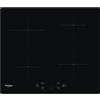 Whirlpool WS Q2160 NE Nero Da incasso 59 cm Piano cottura a induzione 4 Fornello