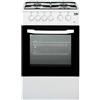 Beko Cucina Gas Forno Elettrico Fornello con 4 Fuochi Bianco Beko CSS42014FW NUOVO