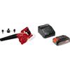 Einhell Soffiatore cordless TE-CB 18/180 Li-Solo Power X-Change, Li-Ion, 18 V, flusso d'aria soffiante fino 180 km/h, 15500 min-1 + 2,5 Ah Power X-Change Batteria