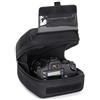 USA GEAR Custodia rigida per fotocamera DSLR ad accesso rapido e obiettivo zoom con protezione in EVA modellata, interni imbottiti, passante per cintura e impugnatura rivestita in gomma