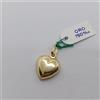 CIONDOLO PORTAFORTUNA CUORE IN ORO GIALLO 18KT 1,2 GRAMMI (7982)