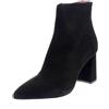 L'amour Tronchetti In Camoscio Nero - Donna Scarpe Tronchetti