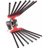Lisam V7 magnesium abbacchiatore pneumatico a pettine per raccolta delle olive