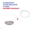 De'Longhi GUARNIZIONE + FILTRO ALICIA DE LONGHI 2 TAZZE RICAMBIO ORIGINALE
