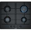Bosch Piano cottura 4 Fuochi incasso a gas L 60 cm Nero PGP6B6B80 Serie 4