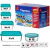BORMIOLI LUIGI SPA Set 5 Pezzi Contenitori Frigoverre in Vetro Classic Compact Bormioli Rocco