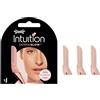 Wilkinson Sword Intuition Dermaglow - Bilster lame di ricarica per x3 - Ricarica Intuition Dermaglow - Strumento professionale per l'esfoliazione della tua pelle