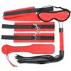 TOYZ4LOVERS Kit Bondage benda manette collare frusta sculacciatore